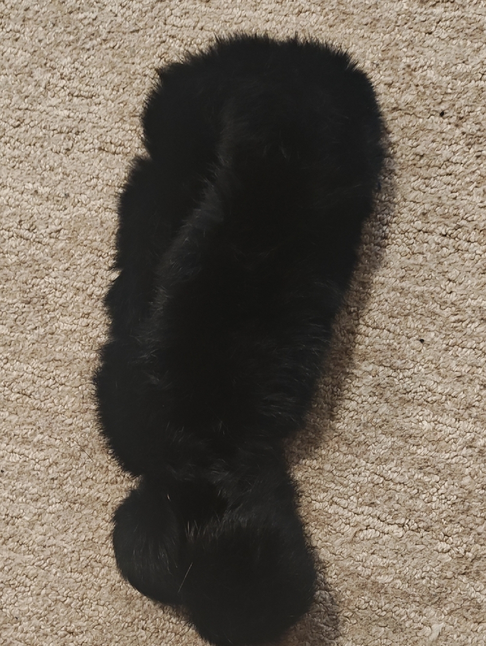 Rabbit Fur Scarf - Picture 4 of 4